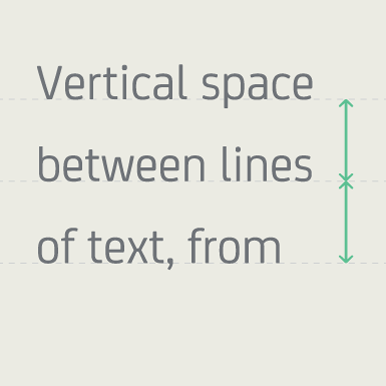 Leading / Linespacing