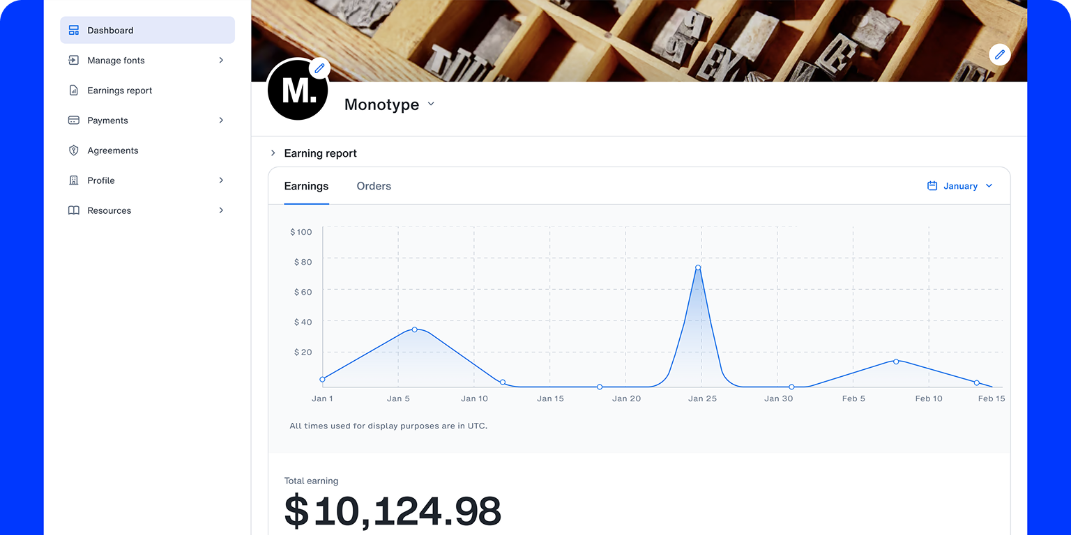 Recurring payments.