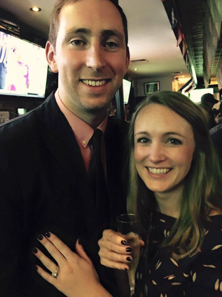 Bill Connolly and his then-fiancée Colleen.