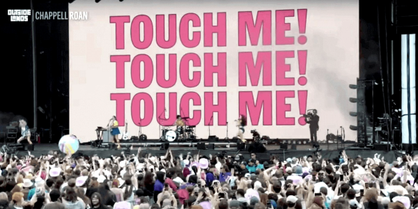 Amazon Music Outside Lands Festival 2024 live stream, featuring Ringold Sans, a Bijou typeface. Source: Amazon Music, retrieved from the official festival live stream.