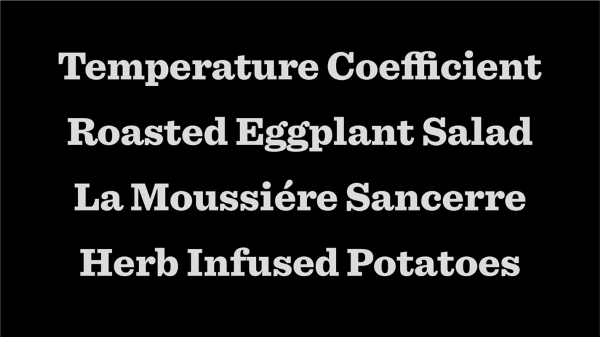 Sentinal in use. Black background, white text. 