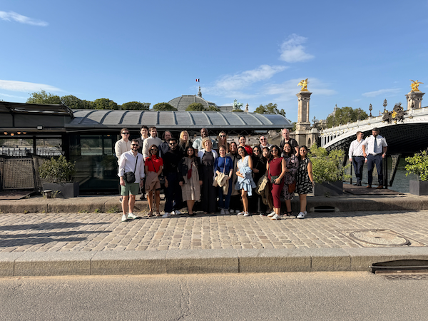 Some of the Monotype legal team members at the 2026 legal summit in Paris.