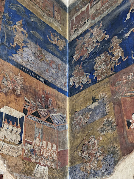 Wat Bo Murals. Image by Sovichet Tep of Anagata Type.