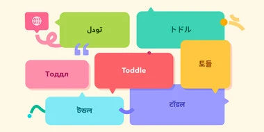 Toddle Monotype Creative collaboration meets playful typography in Toddle’s branding, powered by Monotype.