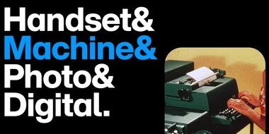 Straight from the studio More Helvetica Now