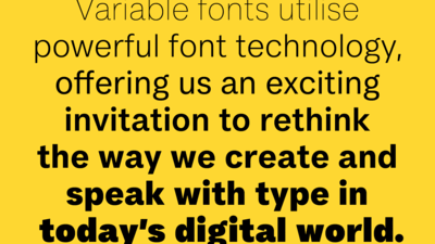 What should brands know about variable fonts?