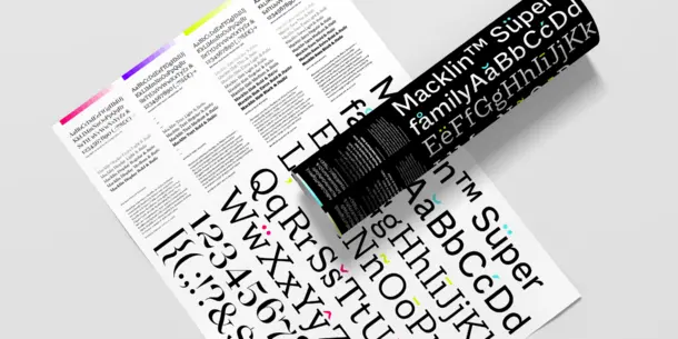 Introducing Macklin: A Typeface Superfamily Built for a New Generation of Design Introducing Macklin: A Typeface Superfamily Built for a New Generation of Design