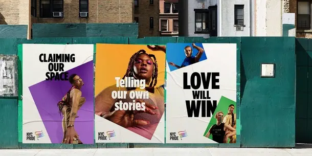 Image courtesy of Lippincott and NYC Pride. Image courtesy of Lippincott and NYC Pride.