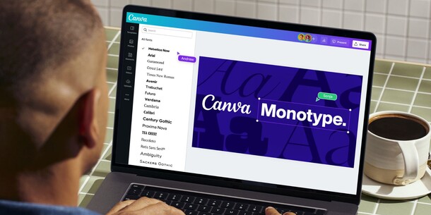Monotype e Canva anunciam parceria.