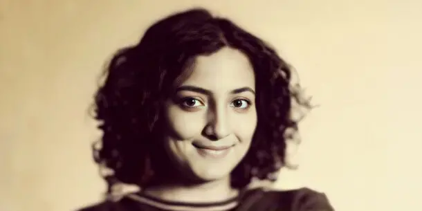Vaishnavi Murthy Yerkadithaya headshot in sepia. Vaishnavi Murthy Yerkadithaya headshot in sepia.