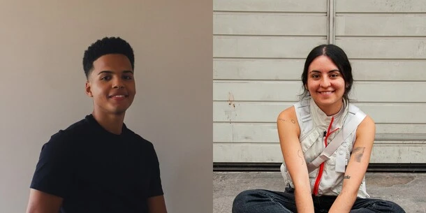 Photos of Patrick Guanaz and Gabriela Parra Sánchez side by side Photos of Patrick Guanaz and Gabriela Parra Sánchez side by side