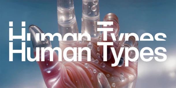 Modern composition representing the concept of Human Types. Modern composition representing the concept of Human Types.