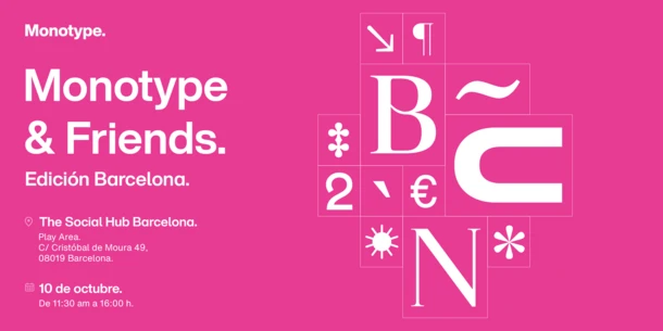Monotype and Friends Barcelona 2025