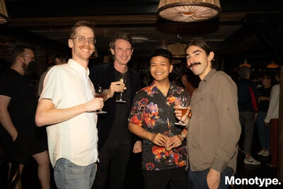 Typographics 2023: Foundry Program pre-launch party