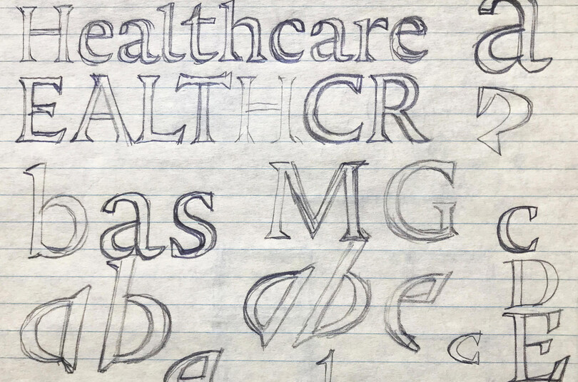 Font sketch