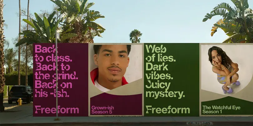 Freeform posters Freeform posters