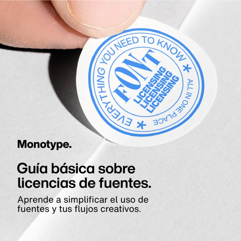 Font licensing guide