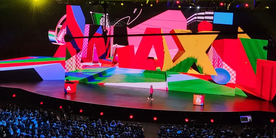 Adobe MAX header Adobe MAX header